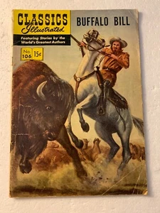 BÜFFELSCHEIN #106 SEHR GUTER ZUSTAND - KLASSIKER ILLUSTRIERT 1953 GOLDENES ZEITALTER - Bild 1 von 3