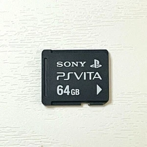 Sony PS Vita Memory Card 64GB PCH-Z641J PlayStation Official Used JP - Picture 1 of 1