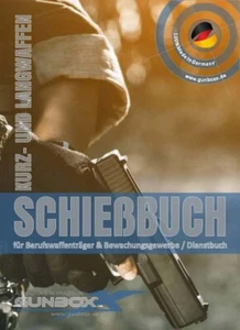 Schießnachweis / Schießbuch Bewachungsgewerbe / Berufswaffenträger – XXL Version - Bild 1 von 2
