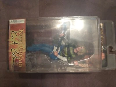 2006 NECA - Kurt Cobain - Nirvana - Guitarra Fender Mustang - Figura de acción sellada Foto 1 de 4