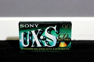 .Sony UX.S 90 Chrome Type II Kassette Neu Blister HiFi Vintage Audio CD - Bild 1 von 3