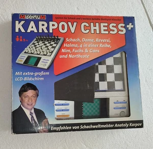 Anatolij Karpov Schachschulcomputer The Millennium geöffnete Box Deutschtraining - Bild 1 von 12