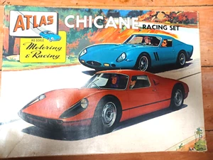 ATLAS Race CAR SET 1964 RACING HO Scale #1200 CHICANE - Picture 1 of 8