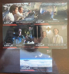 2022 TOPPS NOW Star Wars Andor Episodes 11 - 5 Card Set *In Hand - Imagen 1 de 1
