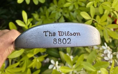 The Original The Wilson 8802 Right Handed Steel Shafted Nappa Style Putter. - Image 1 of 4