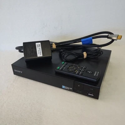 Sony BDP-S3700 Blu-ray DVD Smart Streaming WiFi Player w/ Remote & Power Supply  - Image 1 of 4