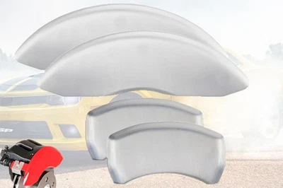 Ram 1500 2019-2021 cubiertas de pinza de disco de freno MGP blancas delanteras + traseras alternativas Foto 1 de 4