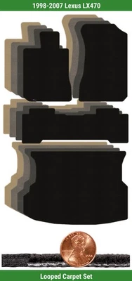Juego de alfombrillas clásicas personalizadas para Lexus LX470 1998-2007 (4 piezas) #VP9 Foto 1 de 4