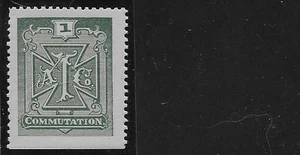 US Scott 2T1, 1886-88, Revenue, Atlantic Telegraph Company , Mint, OG, NH, F/VF - Picture 1 of 1
