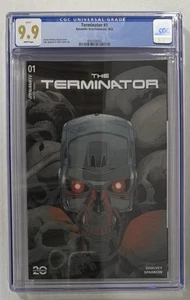Terminator #1 CGC 9.9 White Pages Dynamite Entertainment Declan Shalvey Sparrow - Picture 1 of 2