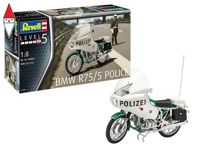 REVELL 1/8 BMW R75/5 POLICE - Immagine 1 di 4