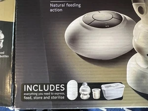 Tommii Tippee Electric Breast Pump With Sterilisation Box And Nursing Pads - Picture 1 of 10