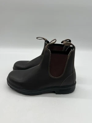 Blundstone original 500 Sz 5 Men’s 6 Women’s 8 Dark Brown Leather Chelsea boots. - Image 1 of 4