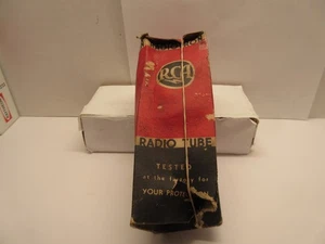 RCA 83 ,FULL WAVE MERCURY-VAPOR RECTIFIER   VERY VINTAGE , DIRTY BOX, NEW IN BOX - Picture 1 of 3