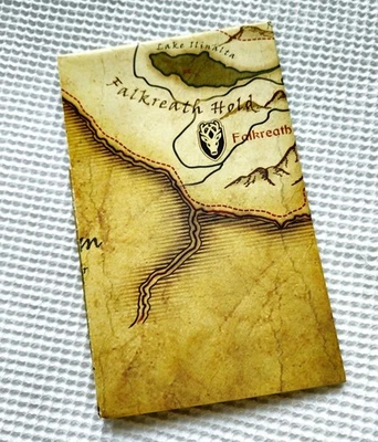 Skyrim (Fold Out Map)  - Image 1 of 2