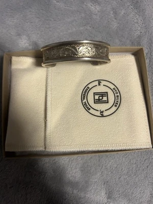 Hyo Silver “Tombstone Silver Cuff” - Image 1 of 4