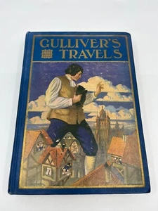 Gulliver's Travels by Jonathan Swift 1912 Antique Hardcover Book - Picture 1 of 10