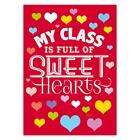 Gift Sticker : My Class is Full of Sweet Hearts Teacher Valentines Day Love
