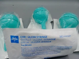 4 NEW Medline DYND70277 Ear Ulcer Syringes 3 oz. Non-Latex  - Free Shipping - Picture 1 of 4