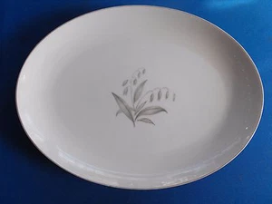 Kaysons 1961 Fine China Japan GOLDEN RHAPSODY 12 Zoll ovale Platte - Bild 1 von 6