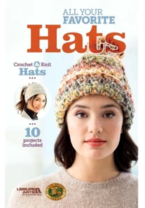 All Your Favorite Hats Crochet & Knit Book by Leisure Arts - Picture 1 of 17