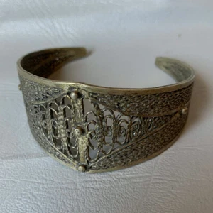 ANCIENT VIKING NORSE BRONZE ENGRAVED AMAZING BRACELET WARRIOR CIRCA 900 AD - Bild 1 von 2