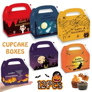 2023 Design Halloween Night Paper Party Sweet Candy Favour Gift Cookie Boxes - Picture 1 of 11