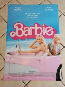 BARBIE Original Movie Poster 27x40" Italian RYAN GOSLING MARGOT ROBBIE - Picture 1 of 2