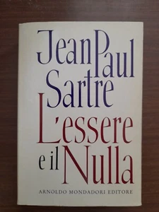 Sartre- l essere e il nulla mondadori 1958 1ed - Foto 1 di 8