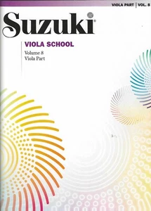 Suzuki Viola School Volume 8 Viola Part Book Only - Picture 1 of 1