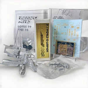 Tameo F1 WCT 078 Lotus Ford 79 Auto Bausatz - Maßstab 1:43 GB Weltmeister weiß gold - Bild 1 von 7
