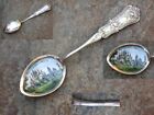 Canadian Sterling Silver Vintage Picture Spoon Trinity University Toronto.