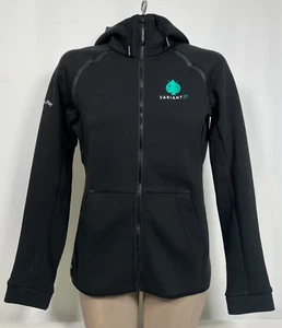 VARIANT F App Google Play Stormtech Black Full Zip Hooded Jacket Women's SMALL - Picture 1 of 15