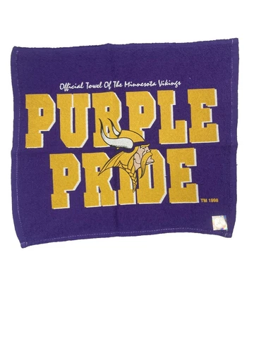 Minnesota Vinkings NFL 1998 Vintage Sideline Towel Cover
