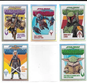 2022 Star Wars The Mandalorian Beskar Ed - 5 portadas de cómics Juego de persecución casi nuevo - Imagen 1 de 2