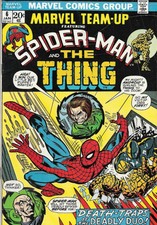 Marvel Team Up - No. 6 - Jan. 1973 - Spider-Man and The Thing - Puppet Master