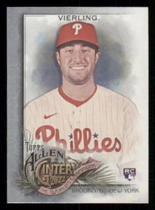2022 Topps Allen and Ginter Silver Portrait #168 Matt Vierling - Picture 1 of 2