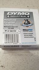 Dymo RhinoPRO 18485 Metallized Polyester Labels Brand New See Photos