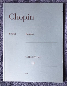 Chopin - Rondos Piano Solo HN884 Urtext Henle - Picture 1 of 3