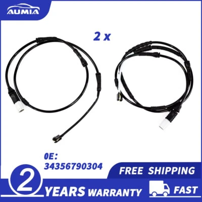 2PCS Front + Rear Brake Pad Wear Sensor Kit for BMW F25 X3 F26 X4 Foto 1 de 4