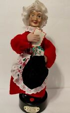 North Pole Production Chimes & Motio. Mrs Claus Christmas Letter Carrier. 