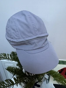 Coolibar Women's Gray Convertible Visor UV 50 StrapBack Baseball Hat Cap - L/XL - Picture 1 of 3