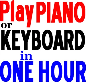 Teach Yourself Keyboard Piano in 1 Day Workbook Easy to Play Learn Music Lessons - Picture 1 of 12