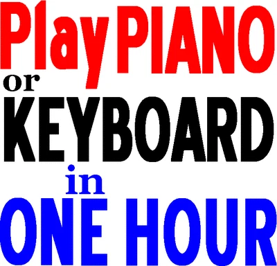 Teach Yourself Keyboard Piano in 1 Day Workbook Easy to Play Learn Music Lessons - Image 1 of 4
