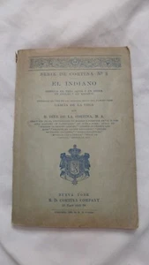 Gardinenserie Nr. 2 ""El Indiano"" R.D. Cortina Co. 1915 zweisprachiges Lesebuch - Bild 1 von 8