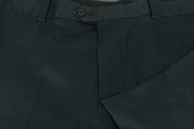 Calça chino casual algodão frente plana preta masculina John W Nordstrom 40 x 29 - Imagem 1 de 4