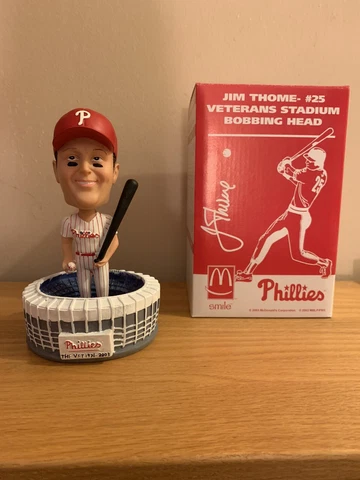 JIM THOME Philadelphia Phillies Bobble Head 2003 SGA Bobblehead Veterans Stadium Cover