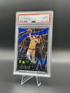 2023 PANINI SELECT AUSTIN REAVES BLUE TECTONIC /99 PSA 8 NM- MT 🔥 - Picture 1 of 2