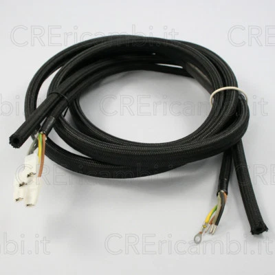 Monotubo Nero Originale 2m 4X1 C/FASTON 2 Sistema Stirante Lelit - CD356