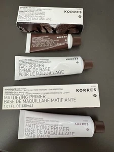 Lot of 2 Korres Primer - Vitamin E and Mattifying (30 ml ea) - Picture 1 of 1